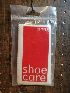 【未使用】CAMPER shoe care クリーナークロス 靴 レザー 非売品 レア 希少 新品★