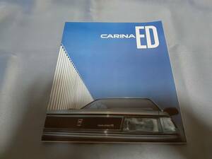  Toyota Carina ED ( Showa 60 год 9 месяц ) каталог..