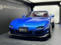 【込】IG 1/18 マツダ RX-7 FD3S スピリットR タイプA ブルー 0201 Mazda Spirit Type イグニッションモデル ignitionmodel_画像5