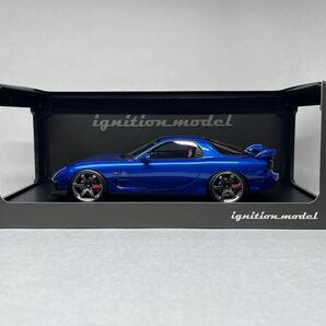 【込】IG 1/18 マツダ RX-7 FD3S スピリットR タイプA ブルー 0201 Mazda Spirit Type イグニッションモデル ignitionmodel