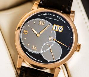 *A.LANGE & SOHNE*A. Lange&Sohne Grand Lange 1 Grand Lange 1 115.031 K18RG высший класс наручные часы редкий прекрасный товар!! трудно найти!!