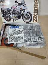 未組立 TAMIYA タミヤ 1/6 ビッグスケールシリーズ スズキ 刀 GSX1100S　訳アリ品★　タミヤ　 １：６ GSX1100S 刀　_画像2