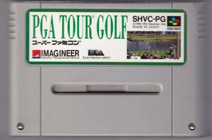SFC中古　PGAツアーゴルフ（PGA TOUR GOLF）　【管理番号：10019】