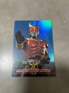 仮面ライダークウガ　2000年　マイティフォーム　カード　S01