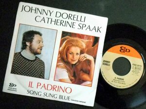 JOHNNY DORELLI & CATHERINE SPAAK ゴッドファーザー イタリア盤シングル CGD