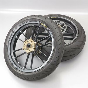 !GSX-S1000/F KATANA1000 Ad Vantage ig The kto Magne sium forged wheel rom and rear (before and after) SET beautiful goods (S1107A18)