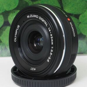 【美品】オリンパスM.ZUIKO12-42mm♪パンケーキズームレンズ♪