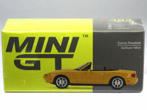 MINI GT 1/64 ユーノス ロードスター サンバーストイエロー (右ハンドル)(MGT00393-R)