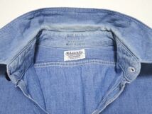 AtLast＆Co 1940s CHAMBRAY SHIRT 14 size / アットラスト シャンブレーシャツ 日本製 メンズ_画像7