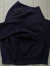 送料無料 美品 90s vintage ビンテージ POLO ラルフローレン ラグラン 前V スウェット スエット NAVY ネイビー 紺 SPORT country rrl 92 XL_画像10