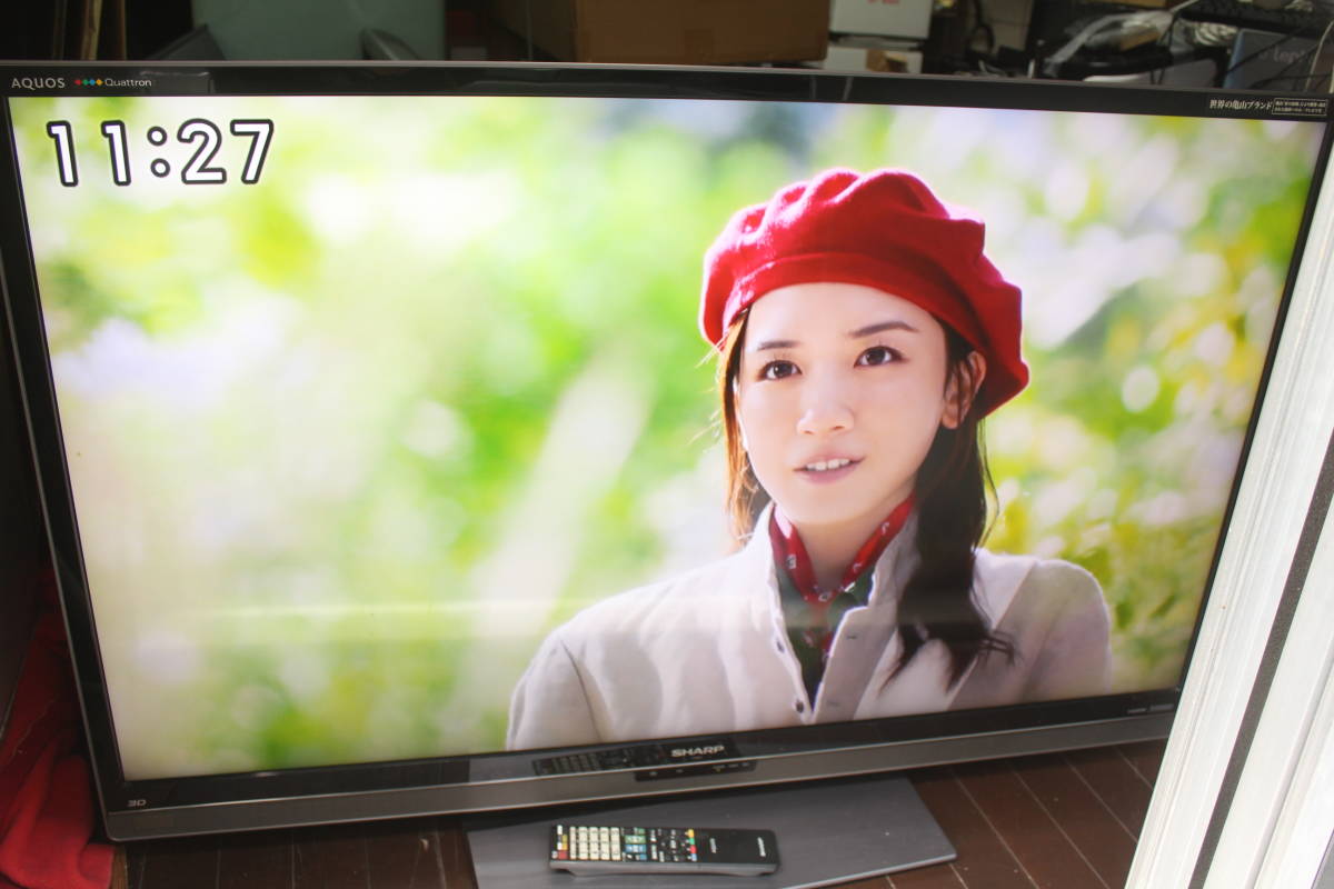 シャープ AQUOS クアトロン LC-52L5 52~60インチ テレビ/映像機器