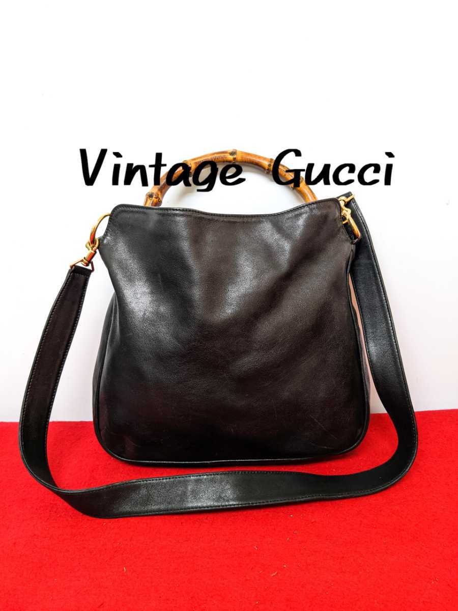 良品 極希少!Gucci バンブー ハンドバッグ スエード ダイアナ ピンク