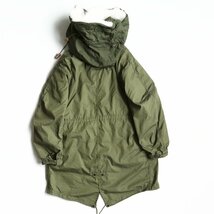 【フルセット/XSサイズ】US ARMY【80S/M-65 モッズ コート】【フード/ライナー付】XS フィッシュテール パーカ アーミー 米軍 2211286_画像2