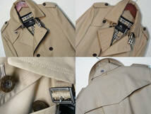 幻の逸品！最高級！Limited Edition！日本製！トレンチコート　ライナー脱着　サイズM▼バーバリーブラックレーベル BURBERRY BLACK LABEL_画像4