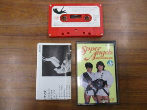 S-3584【カセットテープ】歌詞カードあり / 全日本女子プロレス・テーマ曲集 スーパー・エンジェルズ デビル雅美 ダンプ松本 cassette tape