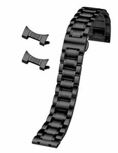 腕時計ベルト 腕時計バンド 替えストラップ 腕時計用 ステンレスベルト 汎用品 Dバックル付き 交換 防水性 金属ベルト