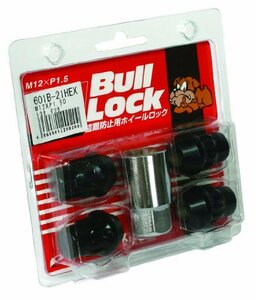 KYO-EI [ 協永産業 ] Bull Lock [ 袋タイプ 21HEX ] M12 x P1.5 [ 個数：4P ] [ 品番 ] 601B