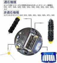 ルンバ部品 600シリーズ 機種対応 ルンバ フィルター 10点セット VIPITH 掃除機専用 掃除機部品_画像2