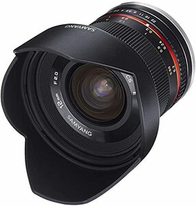 SAMYANG 単焦点広角レンズ 12mm F2.0 ブラック ソニー αE用 APS-C用