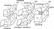 クラッツィオ シートカバー アルファード/ヴェルファイア 30系 H27/2~ 7人乗り Clazzio ジュニア ブラック_画像3