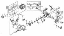 ダイワ(DAIWA) 純正パーツ 17 ワールドスピン 2500 スプール (2-6) 部品番号 6 部品コード 128B13_画像2