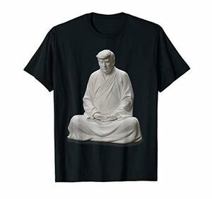 中国のトランプ仏像禅 Tシャツ