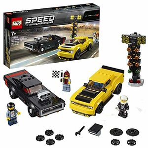 レゴ(LEGO) 2018 ダッジ・チャレンジャー SRT デーモンと 1970 ダッジ・チャージャー R/T 75893 ブロック おもちゃ 男の子