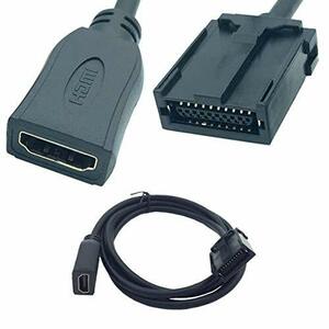 ARINKURIN スマホの映像をカーナビに カーナビ HDMI ケーブル Eタイプ から Aタイプ 変換ケーブル 保証書付き トヨタ ホンダ(ギャザズ)