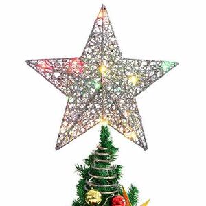 iplusmile クリスマスツリー トップ 星 ツリートップスター LED 飾り オーナメント