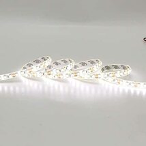 LEDテープ 白ベース 5m 600連SMD 正面発光 12V 防水 オリジナル ホワイト（白ベース）_画像5