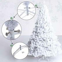 Costway クリスマスツリー 240cm 白 ホワイト クリスマス ツリー Christmas tree クリスマス飾り (白/240cm)_画像2