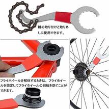 自転車用工具セット 5イン1 バイククランクそして ボトムブラケットリムーバー 自転車 組立て メンテナンス 修理 軽量コンパクト プロ向き_画像6