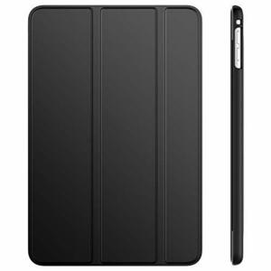 JEDirect iPadmini5 (2019モデルiPad Mini 5) 用 ケース 三つ折スタンド オートスリープ機能 (ブラック)