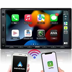 ATOTO F7 XE 7インチダブルDIN カーオーディオプレーヤー-ワイヤレスCarPlay＆ワイヤレスAndroid