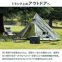 車載冷蔵庫 ポータブル冷蔵庫 40L 9Lー50Lの豊富なサイズバリエーション コンプレッサー式 AC100V DC12V/24V対応_画像4