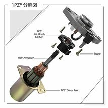 1PZ JPS-2JG セルモーター 品質保証 耐久性 ヤマハ ジョグ JOG アプリオ SA11J SA16J SA24J バイク オートバイ 社外品_画像4