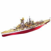 Piececool 3d立体パズル メタリックナノパズル 金剛型戦艦 パーツ数：350個 ナノパズル 3Dパズル 誕生日 クリスマス プレゼント_画像1