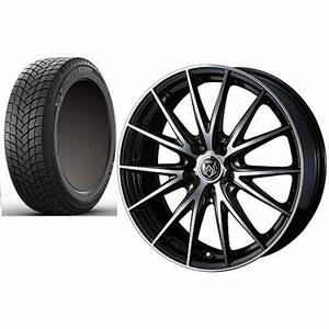 【スタッドレスタイヤ・ホイール 4本セット】 18インチ ミシュラン(Michelin) X-ICE SNOW 225/45R18 95H + Weds(ウェッズ) RIZLEY VS