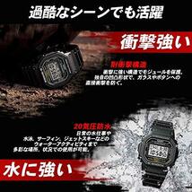 [カシオ] 腕時計 ジーショック G-SHOCK DW-5900-1JF メンズ ブラック_画像3