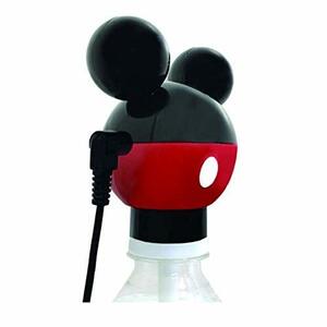 カシムラ 旅行用品・旅行小物 ブラック/レッド 8Wx6.9Hx5.5D (cm) ペットボトル式加湿器 ミッキーマウス