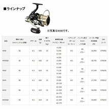 ダイワ(DAIWA) スピニングリール(投げ・遠投) 17 WINDCAST 6000QD (2017モデル)_画像4