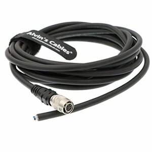 Alvin's Cables Basler GIGE AVT CCD カメラ 用の 超柔軟 6 pin Hirose メス HR10A 7P 6S ケーブル