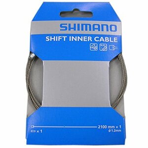 シマノ(SHIMANO) シフトインナーケーブル SUS 2100mm×φ1.2mm Y60098911