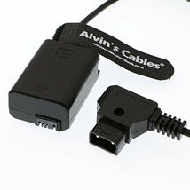 Alvin's Cables Sony A7R A7S A7II NEX シリーズ カメラ 用の 新しい A7 ダミー 電池 to D tap ケーブル_画像2