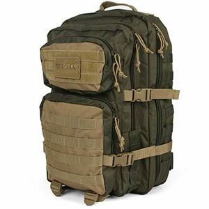 MIL-TEC バックパック US Assault Pack モールシステム 大 36L - RANGER GREEN/COYOTE