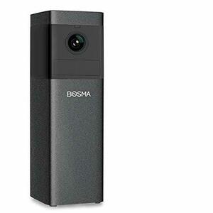 【Compatible with Alexa認定】BOSMA ネットワークカメラ 遠隔操作 動体検知 警報通知 暗視機能 防犯カメラ ベビーモニター 監視カメラ