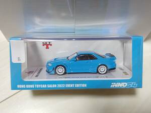 イノモデル INNO 1/64 日産 スカイライン R34 GT-T 会場限定