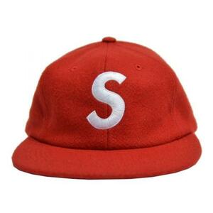 新品 SUPREME シュプリーム Wool S Logo 6-Panel Cap キャップ 15AW R2A-153011