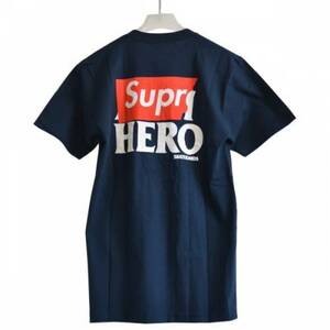 SUPREME シュプリーム ANTI HERO Pocket Logo Tee Tシャツ ネイビー L R2A-94260