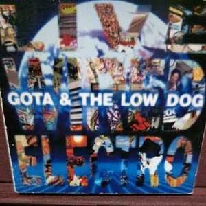 ■R■ 屋敷豪太 GOTA & LOW DOGS のアルバム「ライヴ ワイヤード エレクトロ」 紙ジャケ仕様